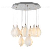 Люстра Cloyd MANGRA C12 / Ø53 см - керамика - белый (арт.10363)