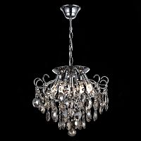 SL846.102.06 Люстра подвесная ST-Luce Темный хром/Тонированный черный E14 6*40W ORECCHINI