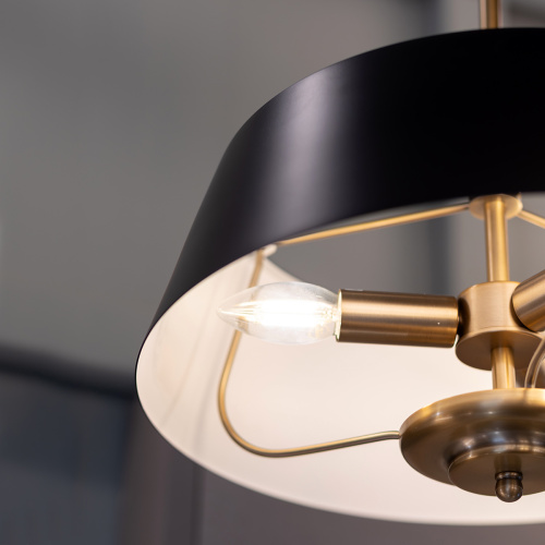 Подвесной светильник Kichler, Арт. KL-LUELLA-3P-BKB фото 11