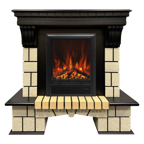 Электрокамин RealFlame Stone ML STD античный дуб c очагом Eugene Электрокамин RealFlame Stone ML STD античный дуб c очагом Eugene