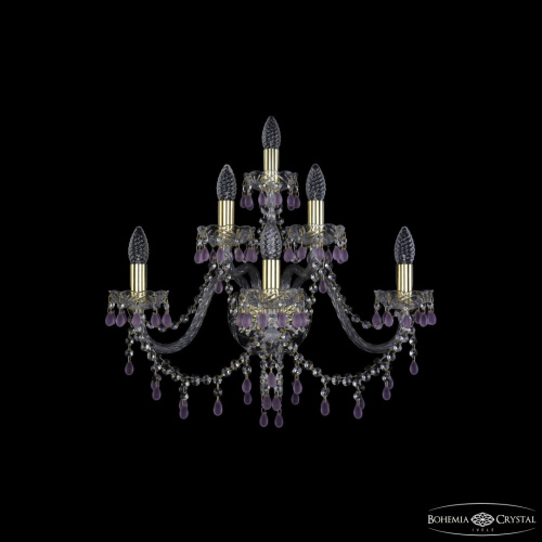 Бра хрустальные 1410B/3+2+1/240 G V7010 Bohemia Ivele Crystal (Богемия Ивеле Кристалл) Бра хрустальные 1410B/3+2+1/240 G V7010 Bohemia Ivele Crystal (Богемия Ивеле Кристалл)