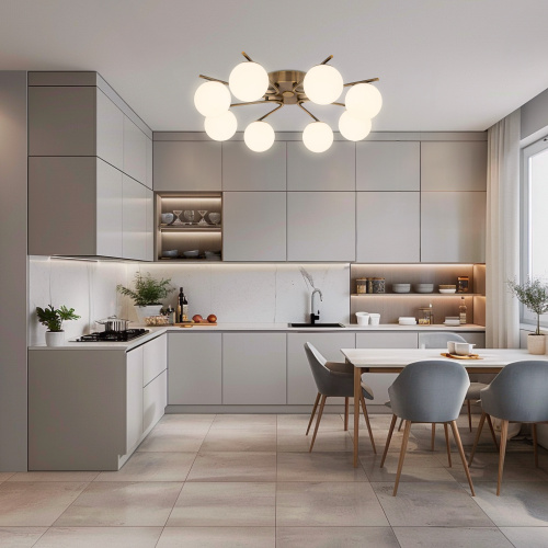 Citilux Адам Смарт CL228A183 LED Умная люстра Бронза фото 13 Citilux Адам Смарт CL228A183 LED Умная люстра Бронза фото 13
