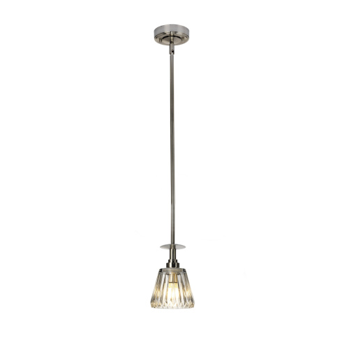 Подвесной светильник для ванных комнат Elstead Lighting, Арт. BATH-AGATHA1P-BN фото 4