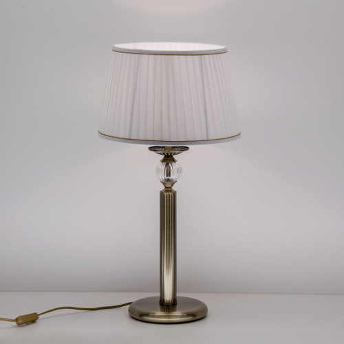 Citilux Гера CL433813 Настольная лампа с абажуром Бронза Citilux Гера CL433813 Настольная лампа с абажуром Бронза