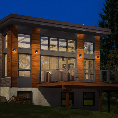 Настенный светильник Escada 30007W/01 GU10*5W IP54 Black фото 3