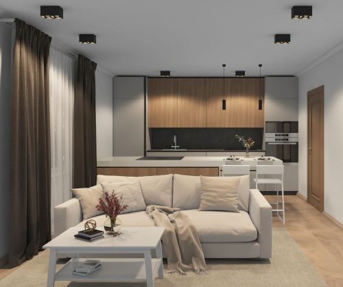 DK3035-BK Светильник накладной IP 20, 10 Вт, GU5.3, LED, черный, пластик фото 6