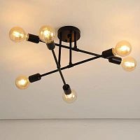 Люстра подвесная Alfa Light F3324-12 BK