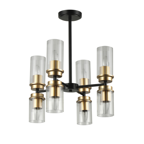 Светильник на штанге Escada 2138/8P E14*40W Black/Gold фото 2 Светильник на штанге Escada 2138/8P E14*40W Black/Gold фото 2