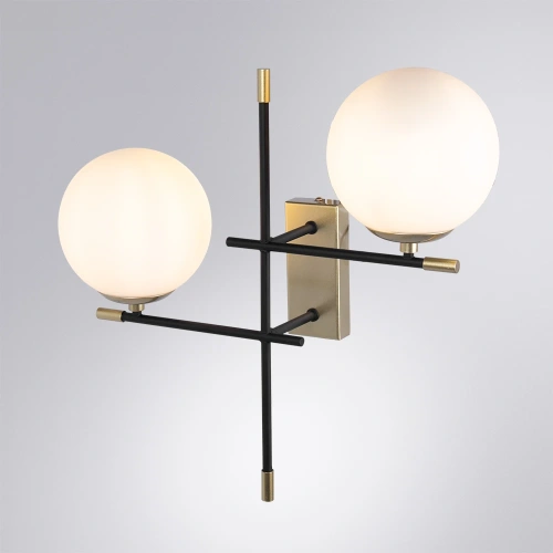 Бра Arte Lamp ARKAB A2225AP-2BK фото 2 Бра Arte Lamp ARKAB A2225AP-2BK фото 2
