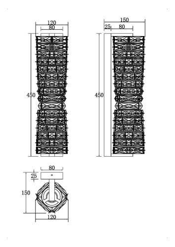 Настенный светильник (бра) Maytoni MOD125WL-L6CH3K фото 4 Настенный светильник (бра) Maytoni MOD125WL-L6CH3K фото 4