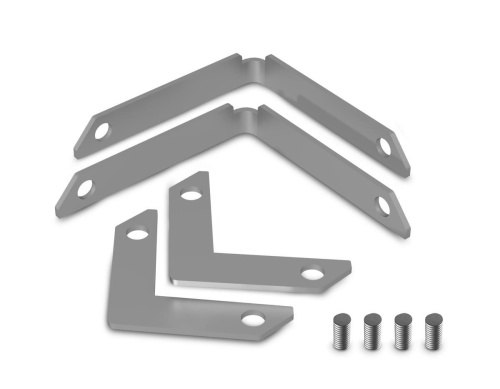 Комплект угловых соединителей для шинопровода Ambrella Light TRACK SYSTEM GL3615 Комплект угловых соединителей для шинопровода Ambrella Light TRACK SYSTEM GL3615