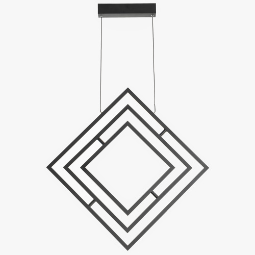 Citilux Cube CL719241 Подвесная светодиодная люстра Чёрная фото 5 Citilux Cube CL719241 Подвесная светодиодная люстра Чёрная фото 5