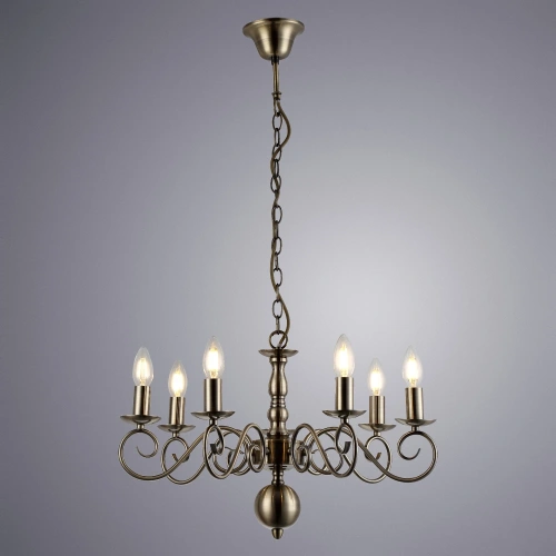 Подвесная люстра Arte Lamp ISABEL A1129LM-7AB фото 2
