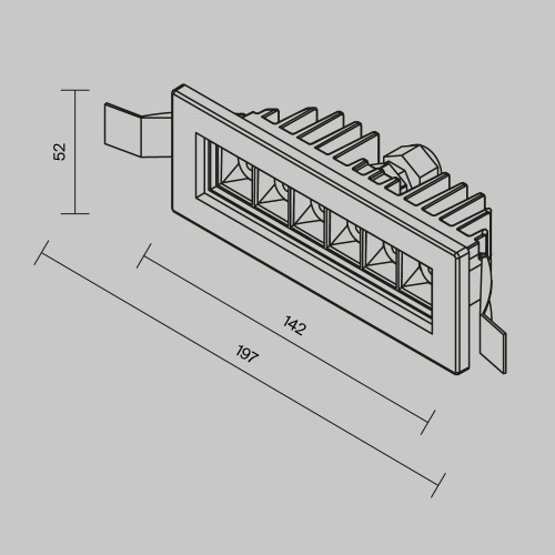 Уличный потолочный светильник Outdoor O488DL-L6GF4K фото 2