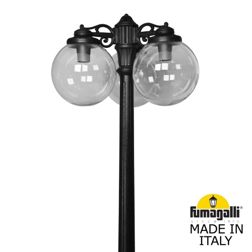Fumagalli Садово-парковый фонарь FUMAGALLI RICU BISSO/G300 3L DN G30.157.S30.AZE27DN фото 2 Fumagalli Садово-парковый фонарь FUMAGALLI RICU BISSO/G300 3L DN G30.157.S30.AZE27DN фото 2