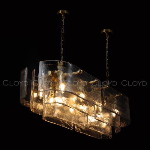 Люстра Cloyd PAMIR C12 / шир. 100 см - латунь (арт.11360) фото 7 Люстра Cloyd PAMIR C12 / шир. 100 см - латунь (арт.11360) фото 7