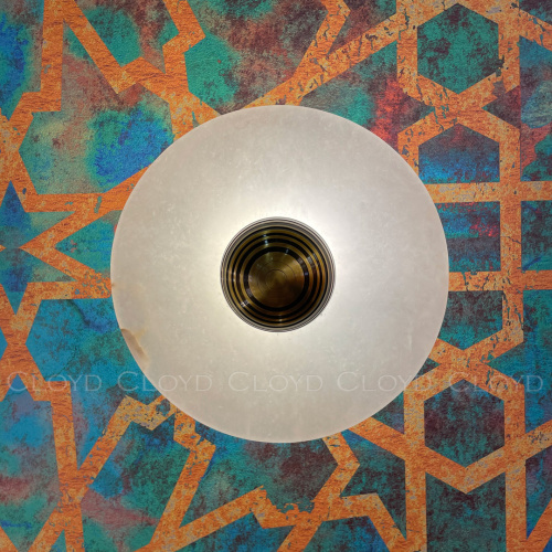 Бра Cloyd AXIOM-A W1 / Ø20 см - алебастр - латунь (арт.20331) Бра Cloyd AXIOM-A W1 / Ø20 см - алебастр - латунь (арт.20331)