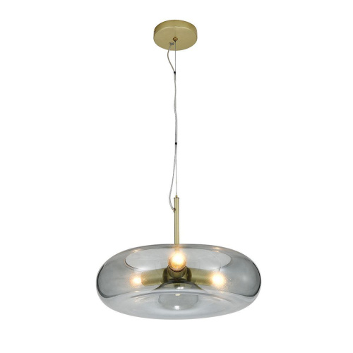 Подвесной светильник Indigo Leggero 11062/3P Smoke V000541