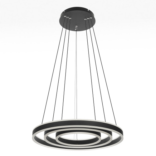 Citilux Дуэт CL719651 LED Люстра подвесная с пультом Чёрная фото 3 Citilux Дуэт CL719651 LED Люстра подвесная с пультом Чёрная фото 3