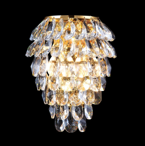 Crystal Lux Бра Crystal Lux CHARME AP3 GOLD/TRANSPARENT Crystal Lux Бра Crystal Lux CHARME AP3 GOLD/TRANSPARENT