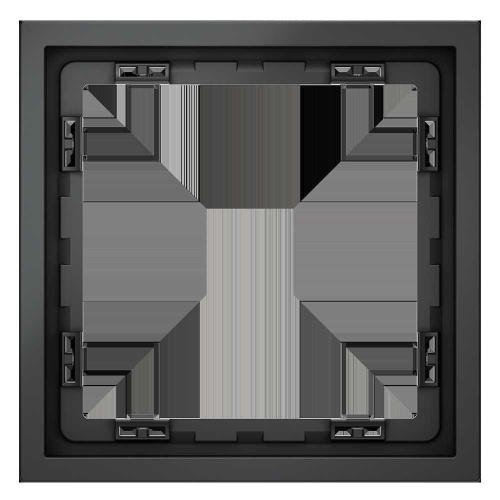 Рамка пластиковая Voltum S70 на 1 пост, (графит) VLS100107 Рамка пластиковая Voltum S70 на 1 пост, (графит) VLS100107