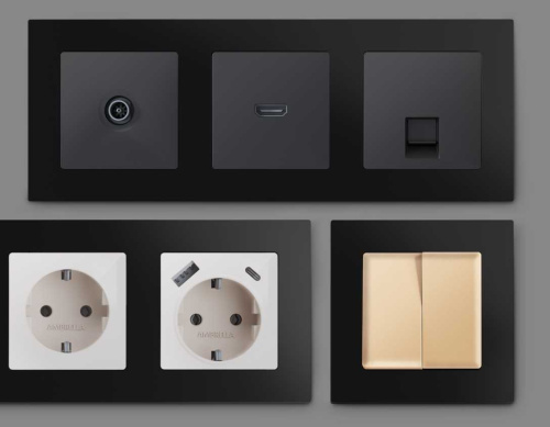 Рамка AMBRELLA VOLT AF220705 фото 4 Рамка AMBRELLA VOLT AF220705 фото 4