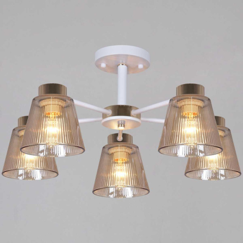 Потолочная люстра Reluce 20560-0.3-05 WH+FG Потолочная люстра Reluce 20560-0.3-05 WH+FG