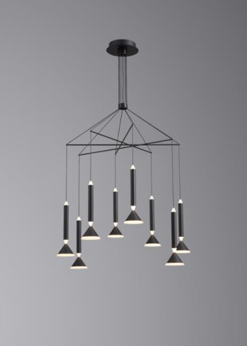 Люстра подвесная Alfa Light F3024-44 BLACK Люстра подвесная Alfa Light F3024-44 BLACK