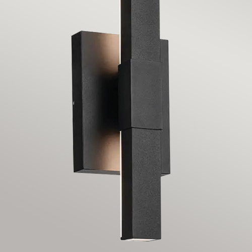 Настенный фонарь Kichler, Арт. KL-NOCAR-M-BK фото 2