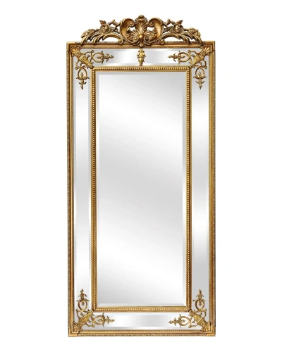 Золотое зеркало в полный рост "Пабло"
