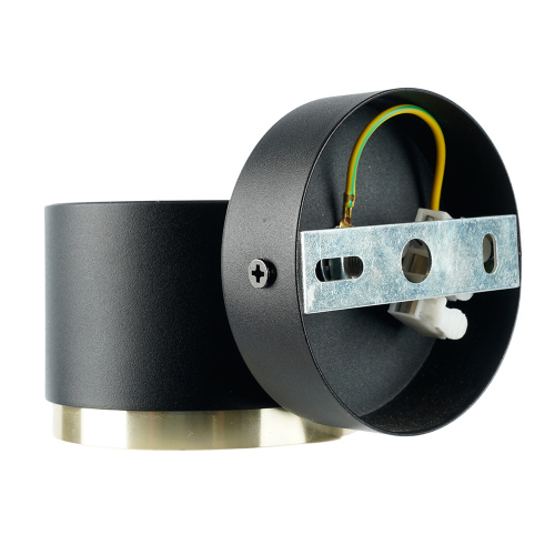 Светильник  настенный Feron HL4598  Barrel DUET 12W, 230V,GX53, черный + золото IP20 фото 8