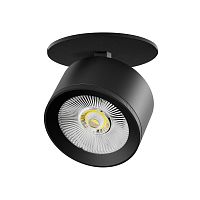 A5537RS Светильник ALTA PRO встраиваемый LED 15W 1700LM 36G ЧЕРНЫЙ 3000K со встр. чашей (215537 + 215007 + 215000-15)