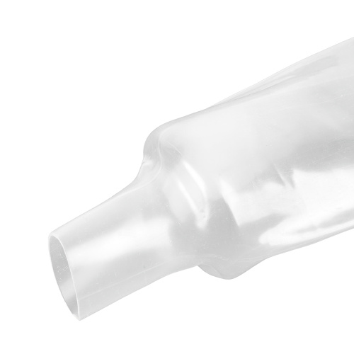 Термоусадочная трубка STEKKER HST-4020-100TR, длина 100 см., коэф. усадки 2:1, прозрачный фото 5