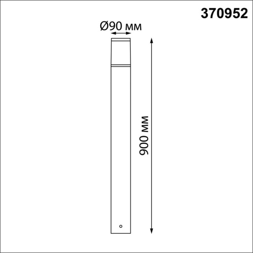 370952 STREET NT23 664 темно-серый Светильник ландшафтный IP54 E27 15W 220-240V VIDO фото 3 370952 STREET NT23 664 темно-серый Светильник ландшафтный IP54 E27 15W 220-240V VIDO фото 3