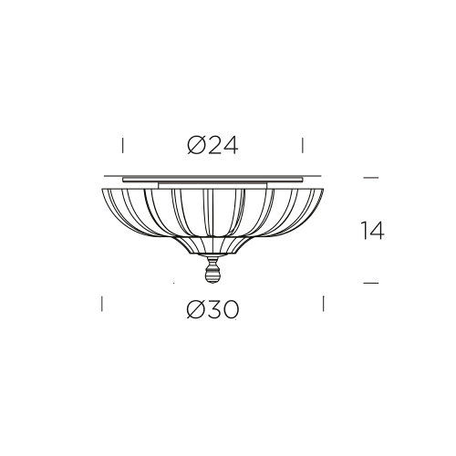 Потолочный светильник PASCALE PL 30 фото 2 Потолочный светильник PASCALE PL 30 фото 2