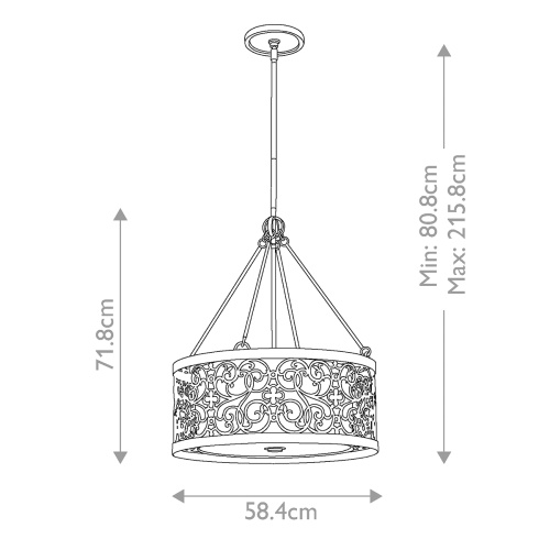 Люстра Feiss, Арт. FE-ARABESQUE4 фото 9 Люстра Feiss, Арт. FE-ARABESQUE4 фото 9