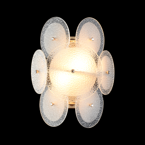 Crystal Lux Бра Crystal Lux DANDELION AP2 GOLD фото 5