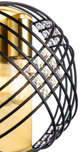 Настенный светильник Indigo Fresco 10001/1W Black V000105 фото 2