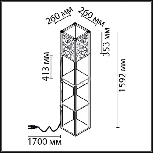 8092/1F COMFI LN26 460 черный/белый, дерево/текстиль Торшер Е27 1*60W 220V PRACTIC фото 5 8092/1F COMFI LN26 460 черный/белый, дерево/текстиль Торшер Е27 1*60W 220V PRACTIC фото 5