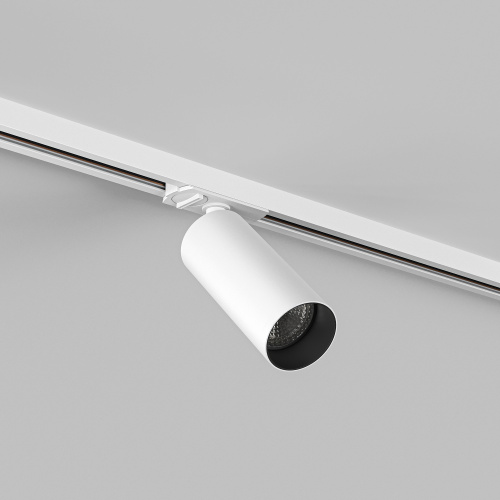 DK6060-BW+WH Трековый светильник IP 20, 15 Вт, GU10, белый с черным, алюминий фото 6