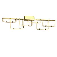 7060/12WL HIGHTECH ODL26 287 Настенный светильник нерж/сталь золото IP20 LED 12W 1080Лм 3000K 220V ZAHA