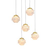 Подвесной светильник MD25030003-5A gold/clear