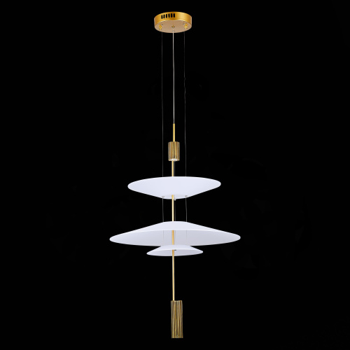 SL6101.213.01 Люстра подвесная ST-Luce Золотистый/Белый LED 1*15W 3000K ISOLA фото 7