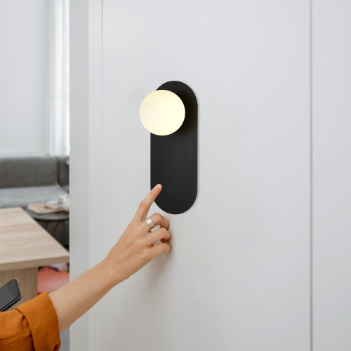 SLE1194-401-01 Светильник настенный Черный/Белый G9 LED 1*5W 4000K TOCCO фото 3