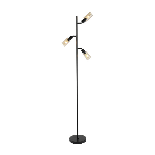 Напольный светильник Escada 10172/T E14*40W Black/Amber Напольный светильник Escada 10172/T E14*40W Black/Amber