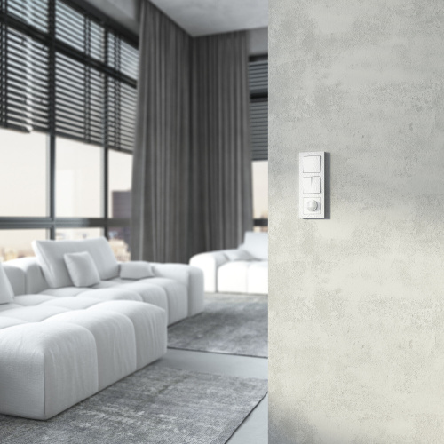 Выключатель двухклавишный (Hammer белый) W1220001 фото 5 Выключатель двухклавишный (Hammer белый) W1220001 фото 5