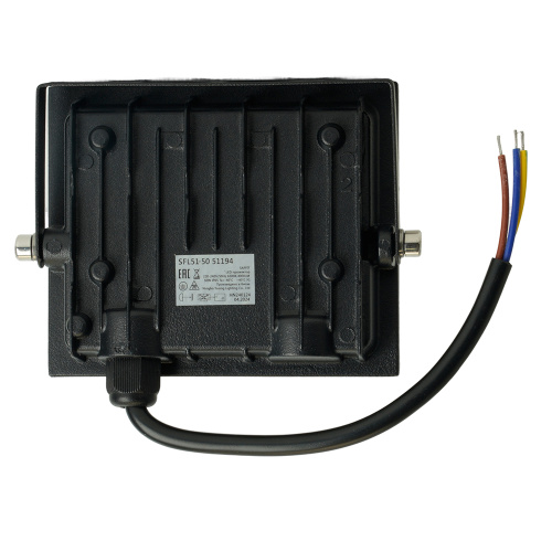Светодиодный прожектор SAFFIT SFL51-50 IP65 50W 6500K черный фото 5