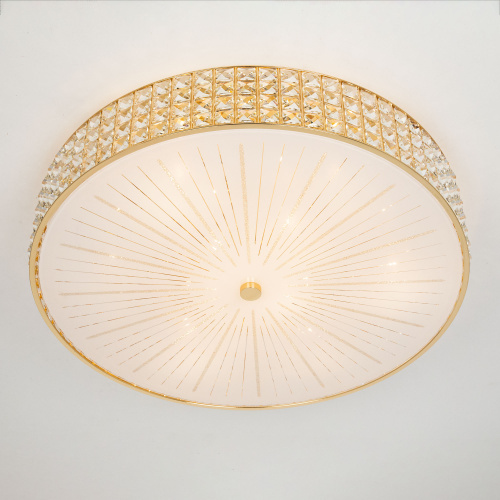 Citilux Портал CL324102 Люстра хрустальная Золото фото 4 Citilux Портал CL324102 Люстра хрустальная Золото фото 4