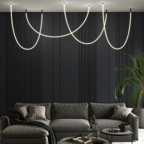 Гибкий неон 336Led 12W IP20 3000K Full light круглый теплый белый, 3 м 24V 12W 336Led 2835 IP20 фото 3