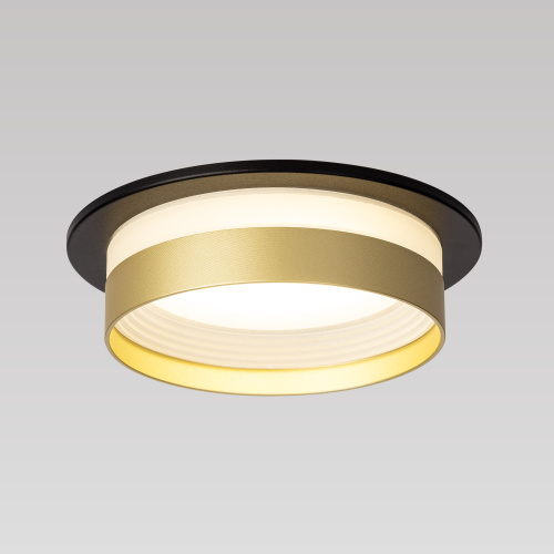 Citilux Hardy CL002D14 Встраиваемый светильник Чёрный+Золото фото 5 Citilux Hardy CL002D14 Встраиваемый светильник Чёрный+Золото фото 5
